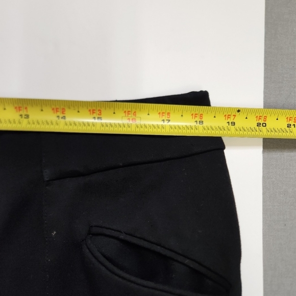 Michel Studio Black High Waisted Skinny Stretchy Ponte Pants - Picture 5 of 7